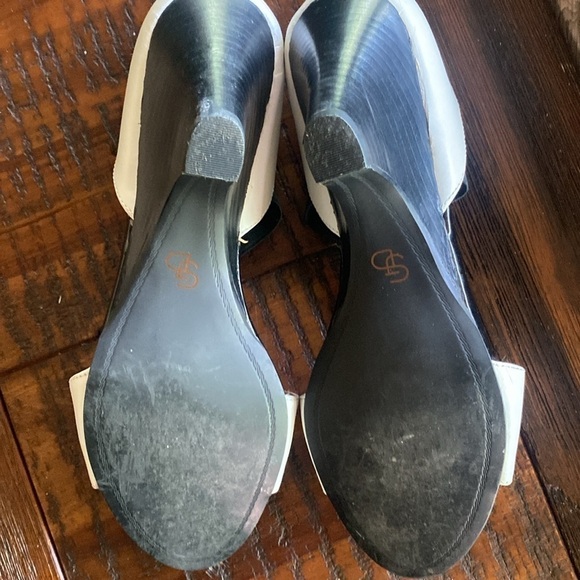 Circa Joan & David CJ Neptune** Black and White** two tone Size 9M - Picture 9 of 14